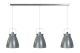 Lampa wisząca Loft ETH Acate 3 szara