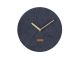 Zegar ścienny Karlsson Corduroy granatowy