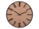 Zegar ścienny Karlsson Sentient brązowy