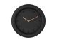 Zegar ścienny Petra polyresin czarny Karlsson