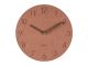 Zegar ścienny Karlsson Dura brązowy