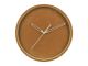 Zegar ścienny Lush aksamit karmel brąz Karlsson