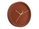Zegar ścienny Lush aksamit clay brown Karlsson