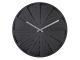 Zegar ścienny Slides czarny