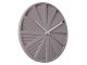 Zegar ścienny Slides warm szary