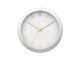 Zegar ścienny Globe biały