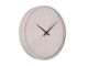 Zegar ścienny Layered Lines warm szary Karlsson