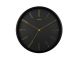 Zegar ścienny Belle Numbers metal czarny Karlsson