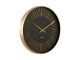 Zegar ścienny Karlsson Gold Lines czarny Karlsson