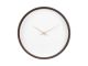Zegar ścienny Ancho z ciemnego drewna Karlsson