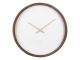 Zegar ścienny Ancho z ciemnego drewna  Karlsson