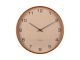 Zegar Acento drewno piaskowy brąz Karlsson