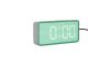 Alarm clock Audaz green