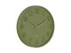Zielony zegar ścienny Calma Army Karlsson