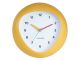 Żółty zegar ścienny Funky Vibes Karlsson