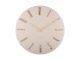Biały Zegar ścienny Esmerado large off Karlsson