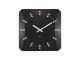 Czarny Zegar ścienny Sucinto Dome square Karlsson