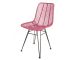 Krzeszło Cosy Leitmotiv różowy ratan