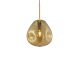 Lampa wisząca Blown szkło mosiądz