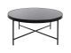 Stolik kawowy Leitmotiv Smooth XL matt czarny  glass