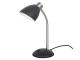 Lampa biurkowa Leitmotiv Dorm loft mat czarna