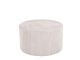 Pufa Leitmotiv Glam small corduroy off biała