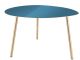 Stolik leitmotiv Leitmotiv Ovoid enamel blue large