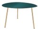 Stolik leitmotiv Leitmotiv Ovoid enamel green large