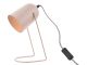 Table lamp Enchant steel matt soft pink Leitmotiv