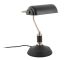 Lampa biurkowa Leitmotiv Bank metalowa czarny zloty
