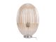 Lampa stołowa Smart oval szkło amber brązowy