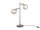 Lampa stołowa Shimmer smokey szary