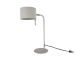 Table lamp Shell metal matt warm grey Leitmotiv