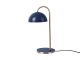 Lampa biurkowa Dome gabinet granatowa Leitmotiv 