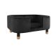 Pet sofa Royal velvet black