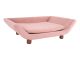Pet sofa Explicit suede look faded pink Leitmotiv