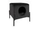Pet sofa Snog velvet black Leitmotiv