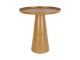 Side table Force medium aluminium mustard yellow Leitmotiv