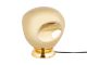 Table lamp Blown small glass gold Leitmotiv
