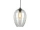 Lampa wisząca Leitmotiv Glamour Cone glass grey Leitmotiv