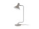 Lampa biurkowa Office Curved metal warm grey Leitmotiv
