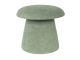 Puf Mushroom szczotkowany aksamit szary jadeit Leitmotiv