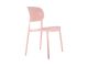 Krzesło do jadalni Cheer PP miękko różowe Leitmotiv