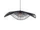 Pendant lamp Sombra large paper rope black