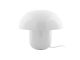 Lampa stołowa Fat Mushroom emaliowana biała