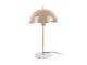 Table lamp Waved Dome enamel soft brown