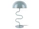 Table lamp Twist enamel misty blue