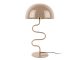 Table lamp Twist enamel soft brown