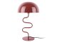 Table lamp Twist enamel ochre red