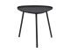 Side table Boaz iron textured black